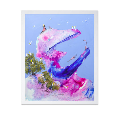 Whimsical Whale Birds