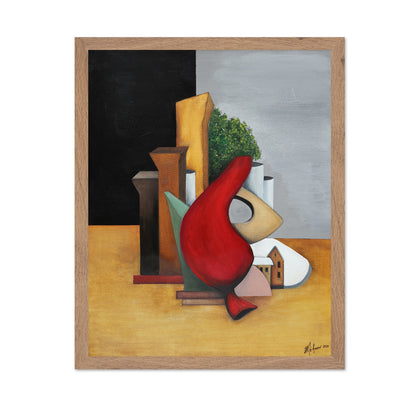 Red Abstract Figure No1