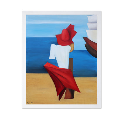 Seaside Red Dress