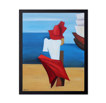Seaside Red Dress