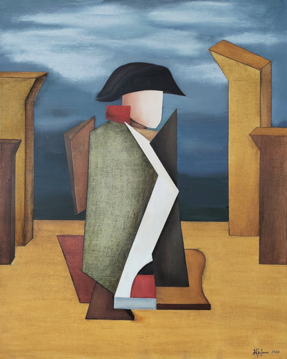 Abstract Walking Figure No2