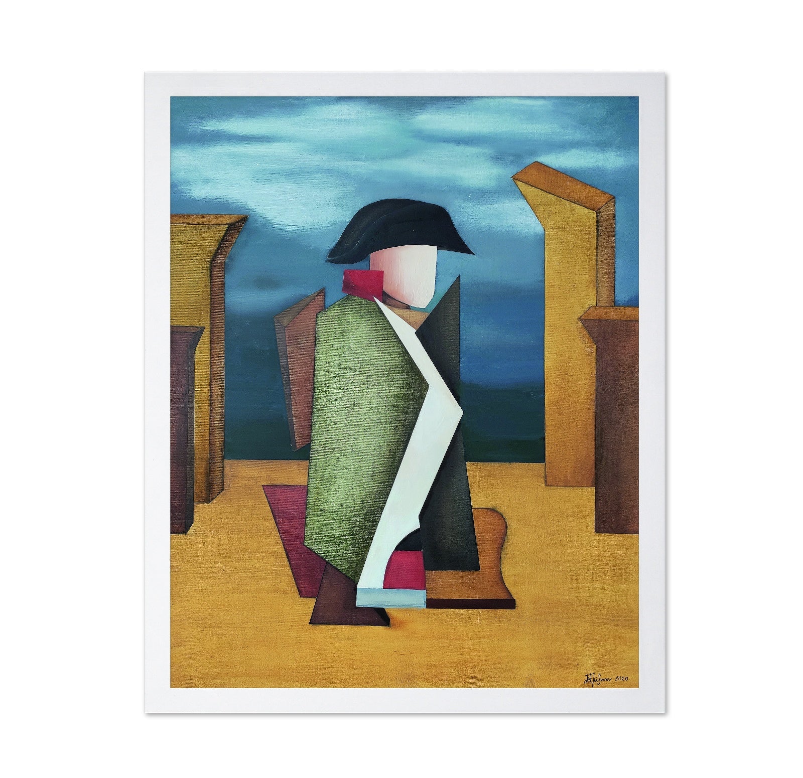 Abstract Walking Figure No2