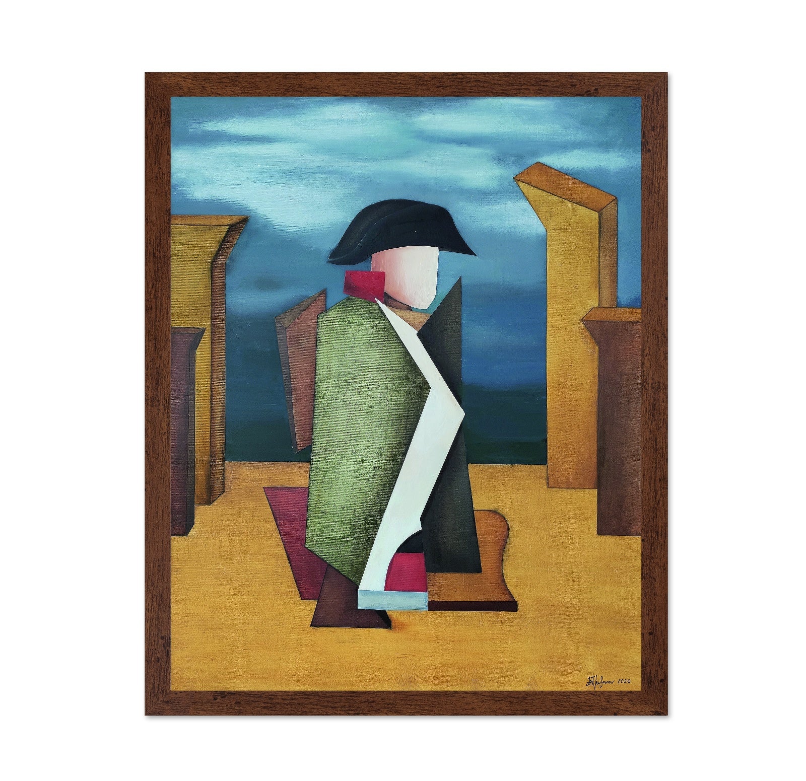 Abstract Walking Figure No2