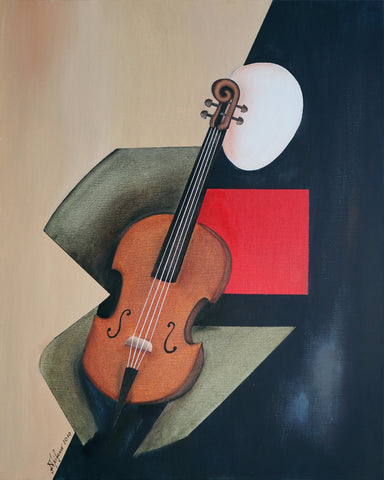 Abstract Violin Form