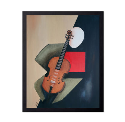 Abstract Violin Form