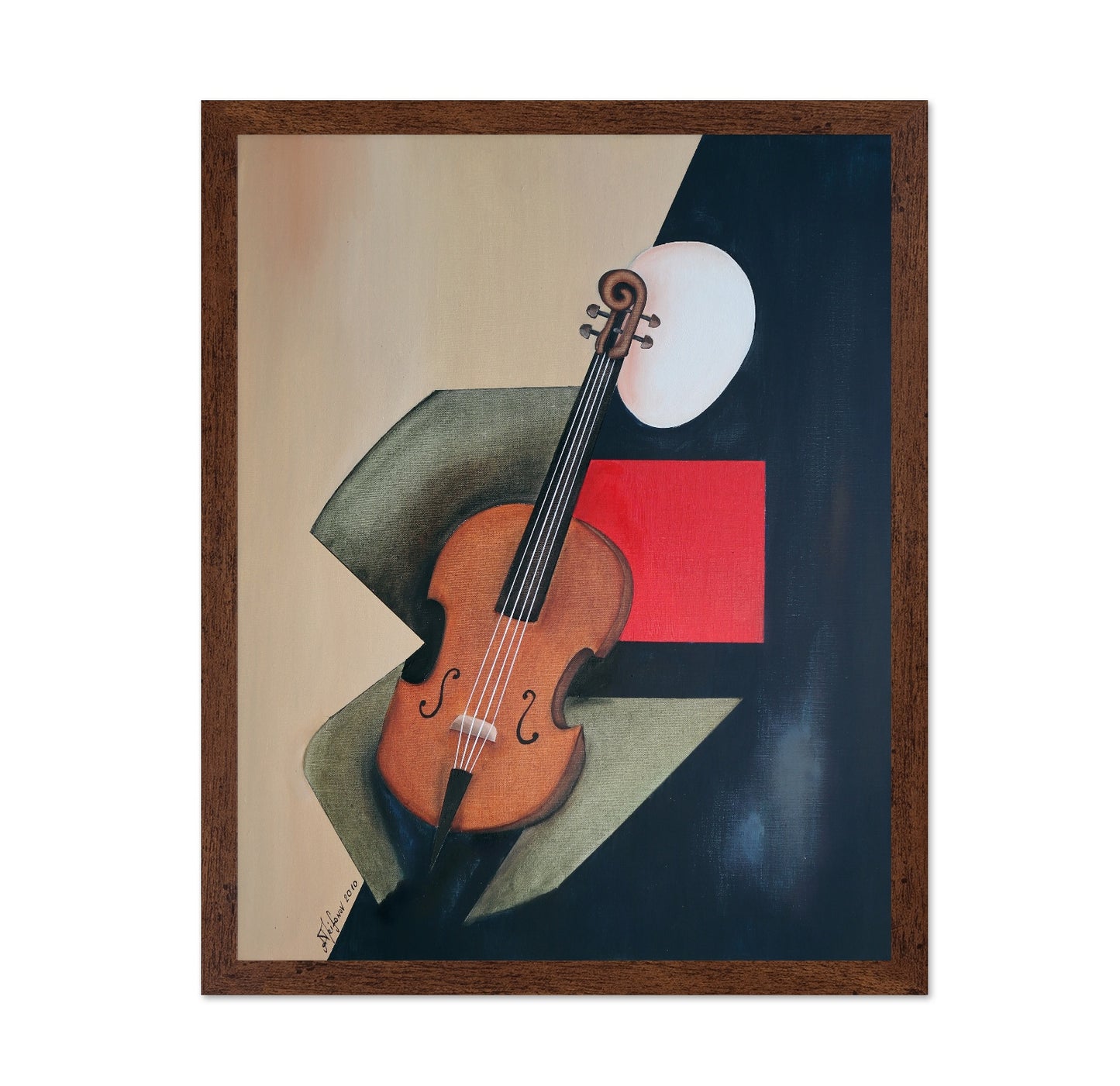Abstract Violin Form