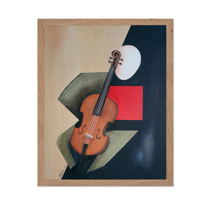Abstract Violin Form