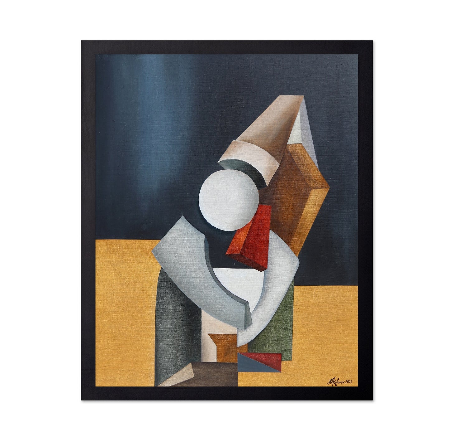 Abstract Seated Figure No5