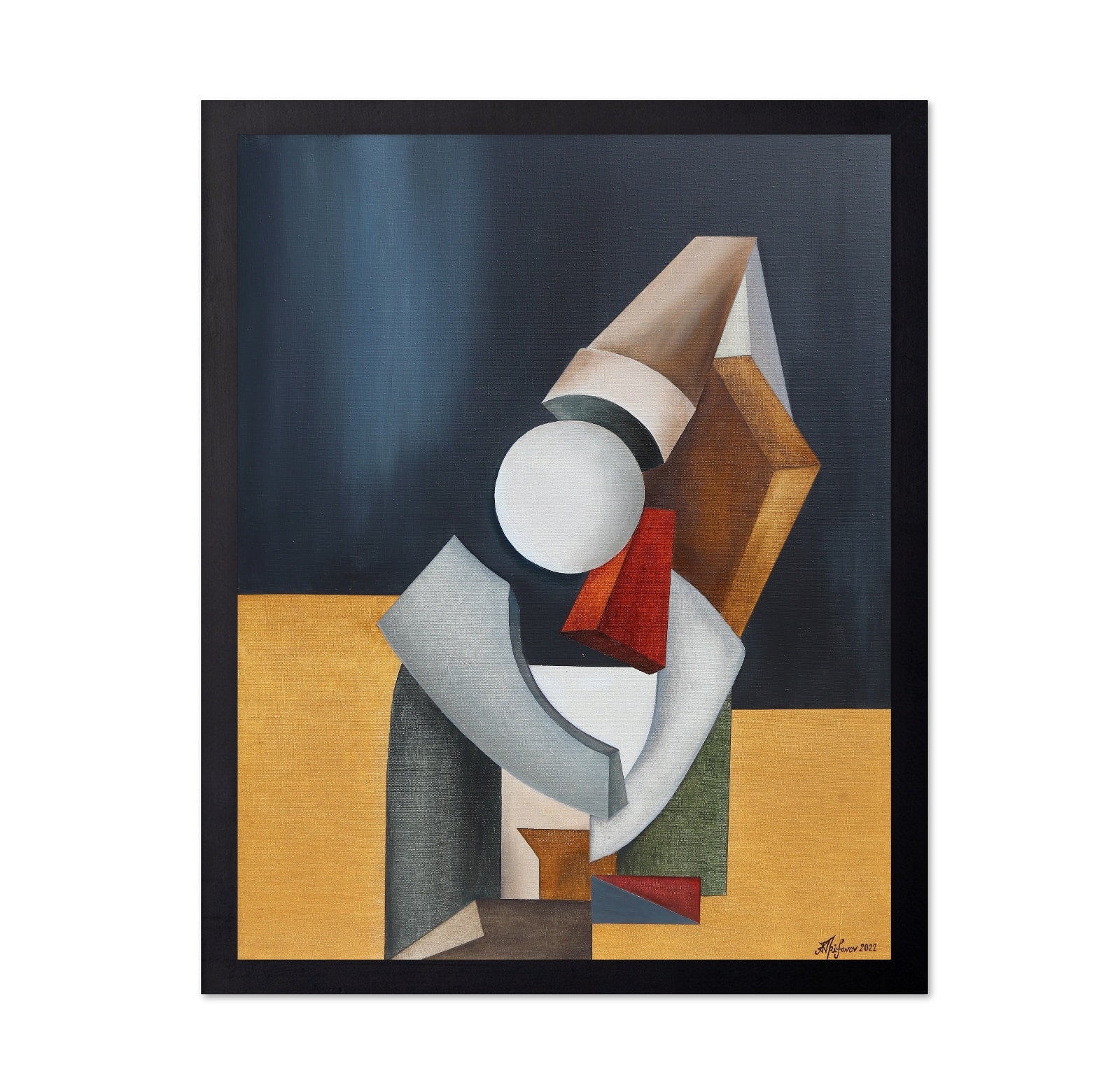 Abstract Seated Figure No5