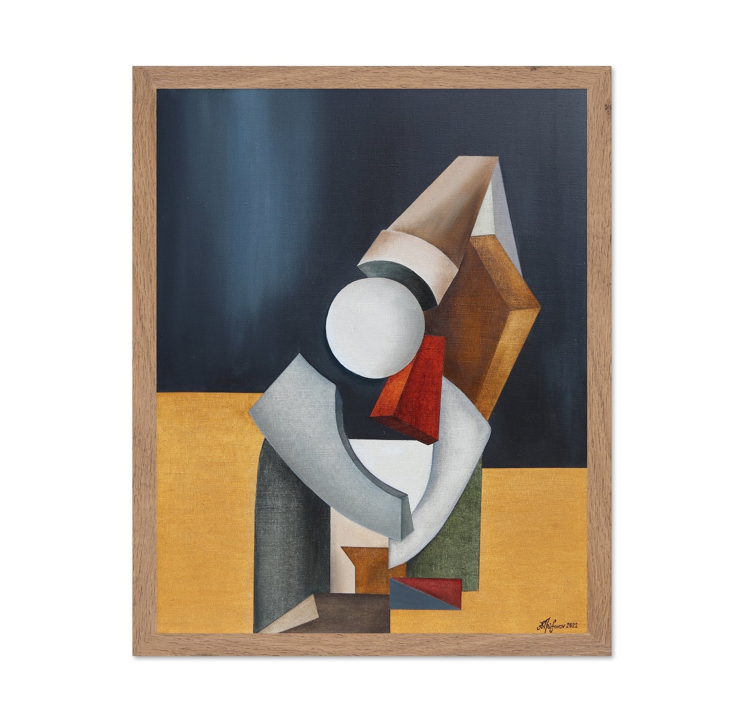 Abstract Seated Figure No5
