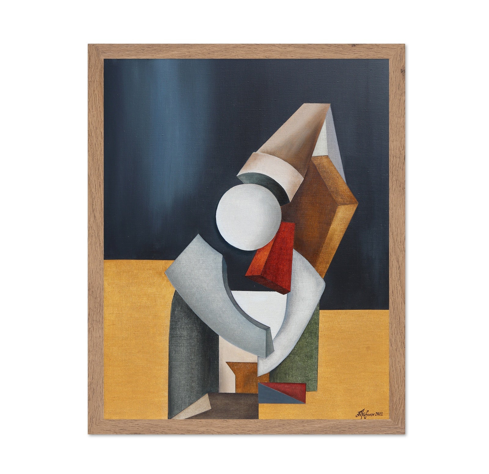 Abstract Seated Figure No5