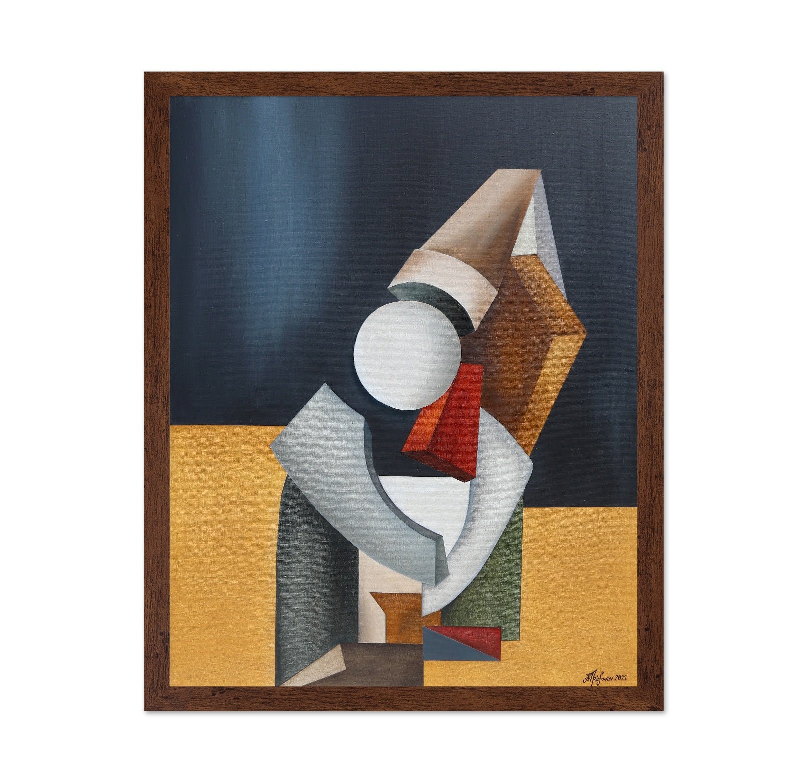 Abstract Seated Figure No5