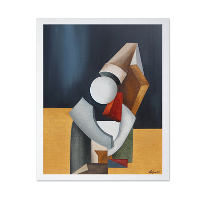 Abstract Seated Figure No5
