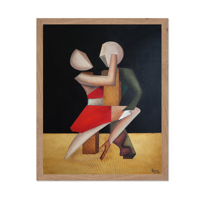 Modern Dancing Couple