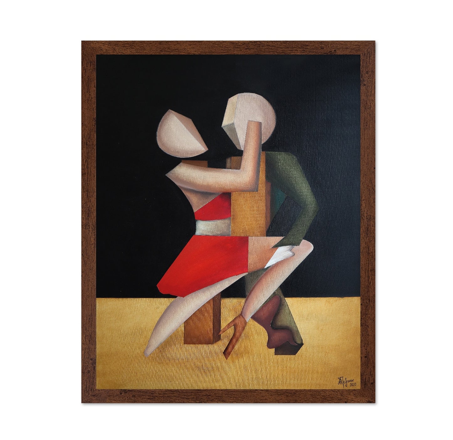 Modern Dancing Couple