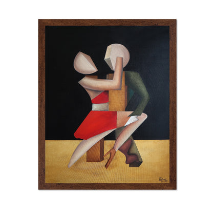 Modern Dancing Couple