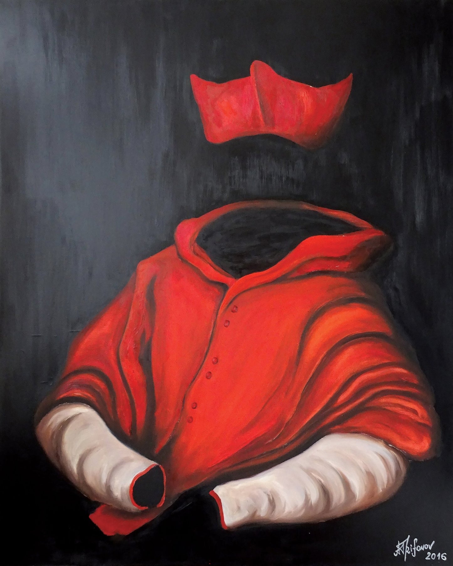 Headless Red Figure