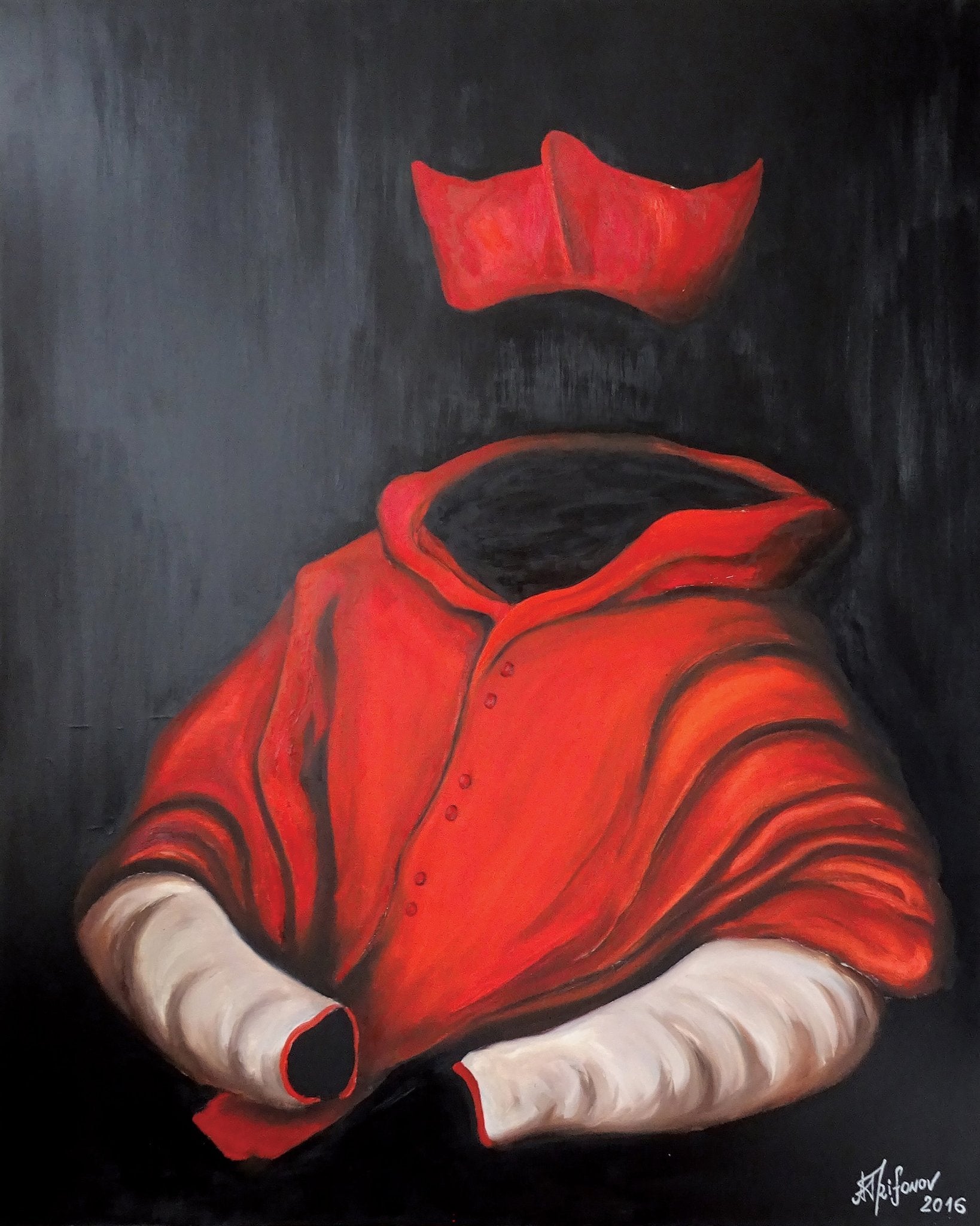 Headless Red Figure