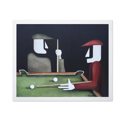 Billiards Game Scene