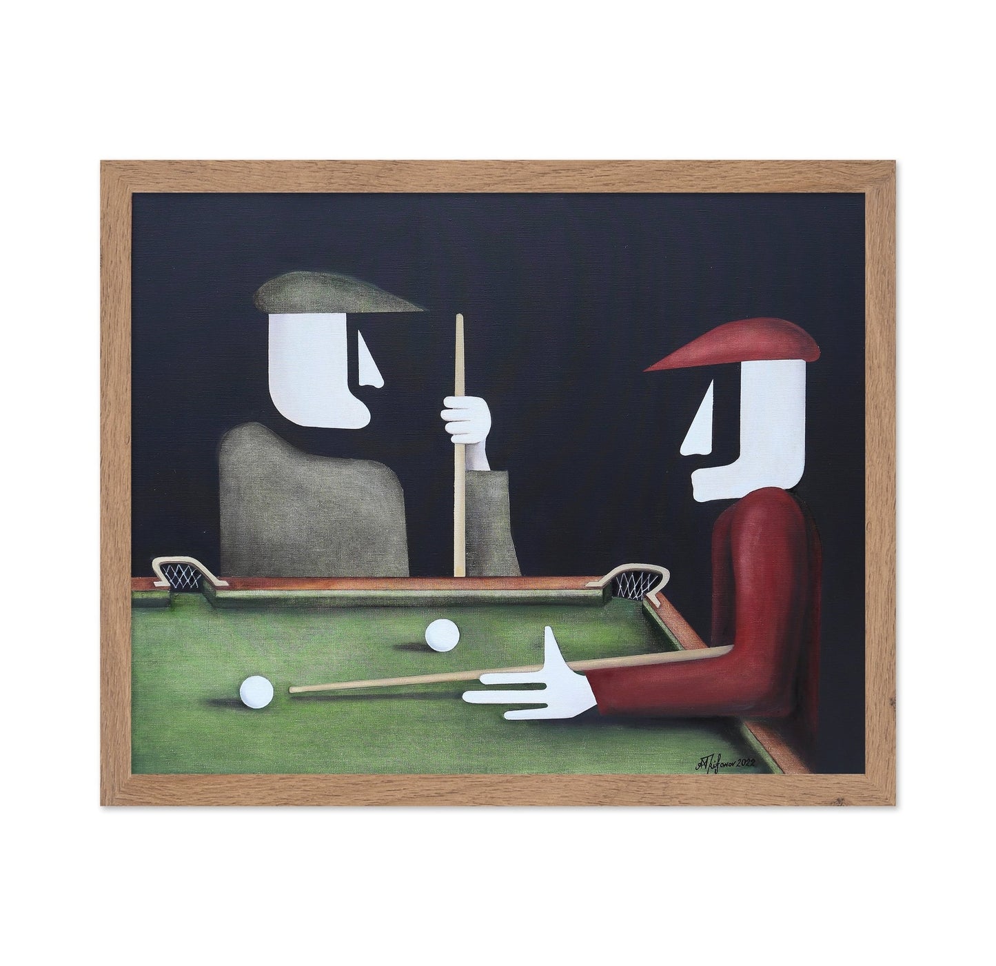 Billiards Game Scene
