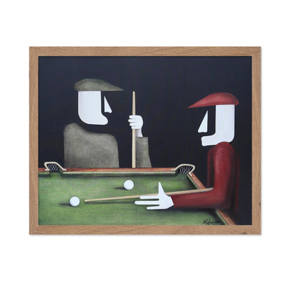 Billiards Game Scene