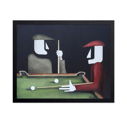 Billiards Game Scene