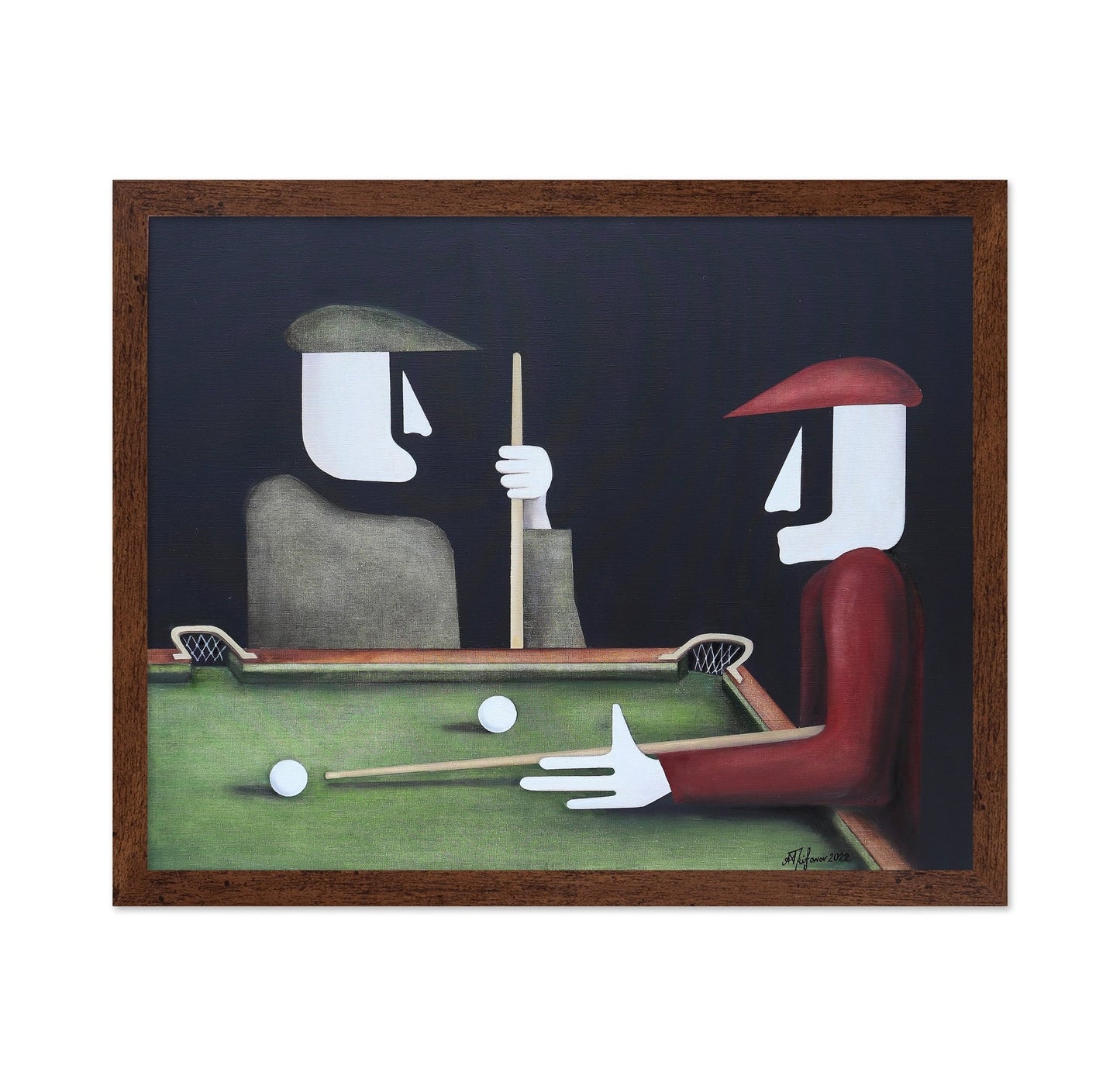 Billiards Game Scene