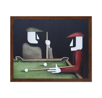 Billiards Game Scene