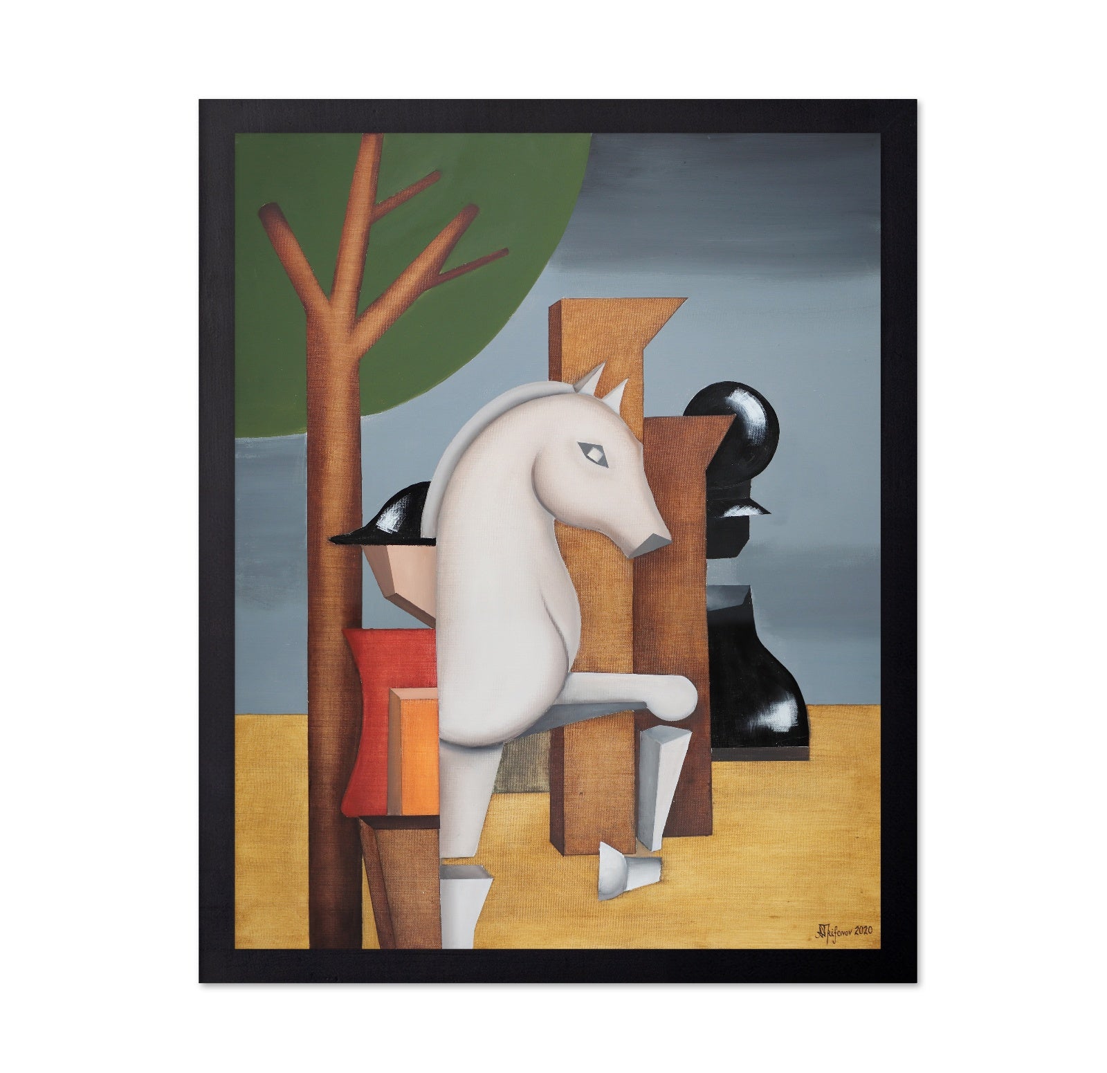 Abstract Horse Figures