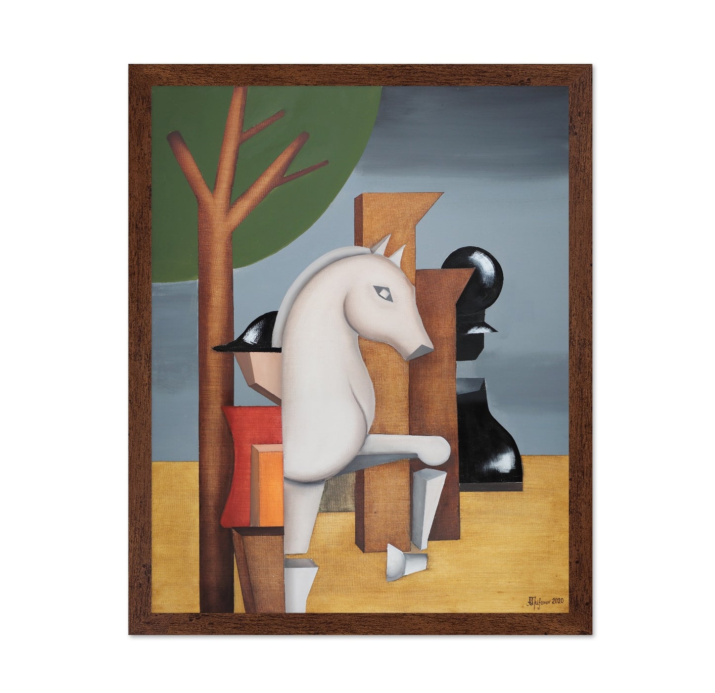 Abstract Horse Figures