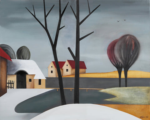 Winter Village Calm