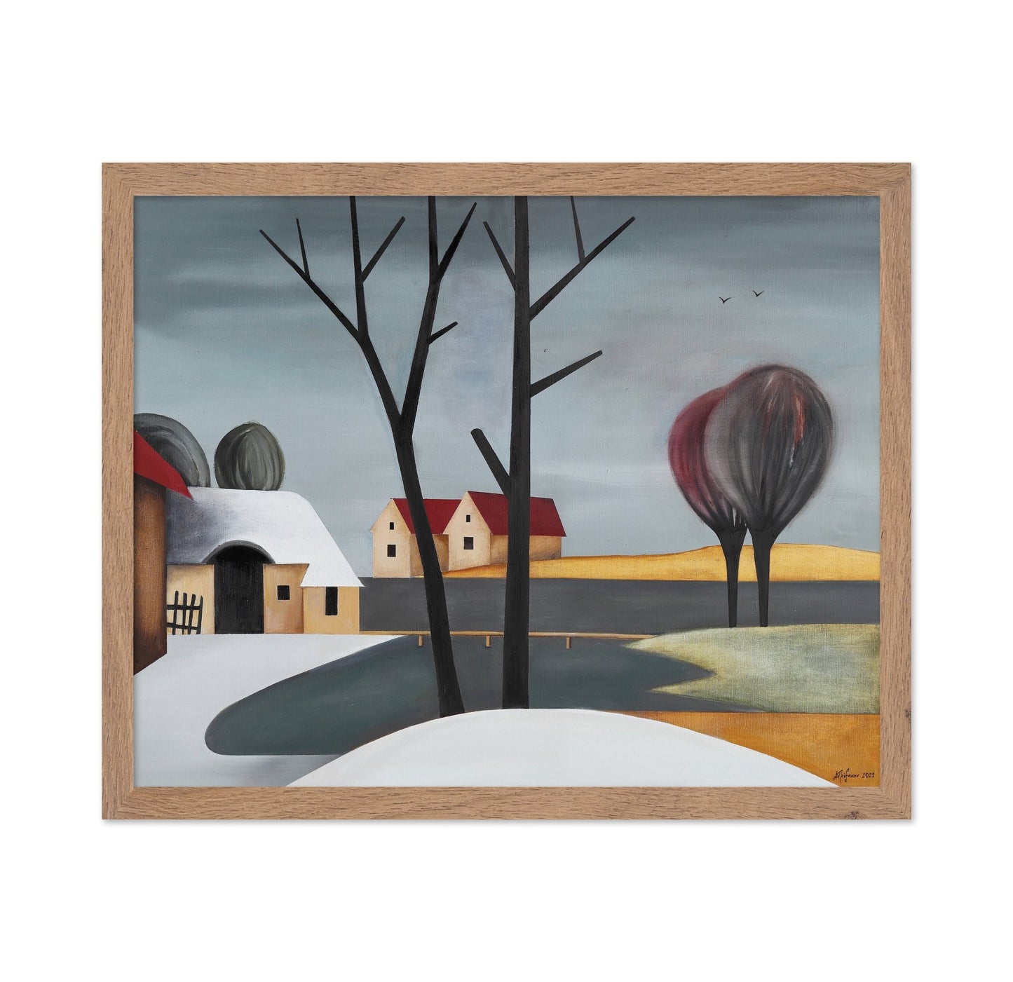 Winter Village Calm