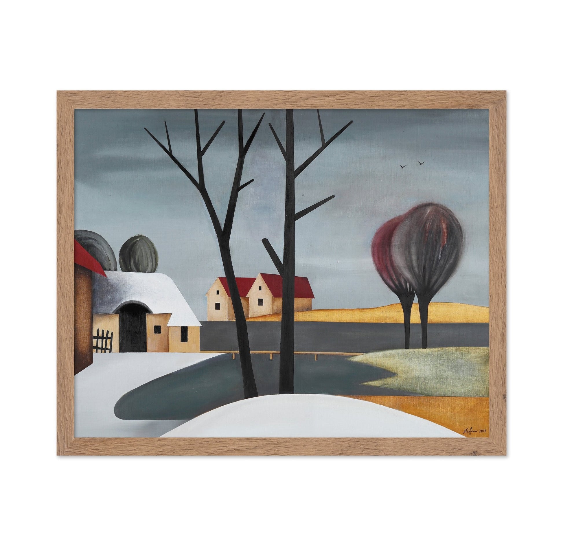 Winter Village Calm