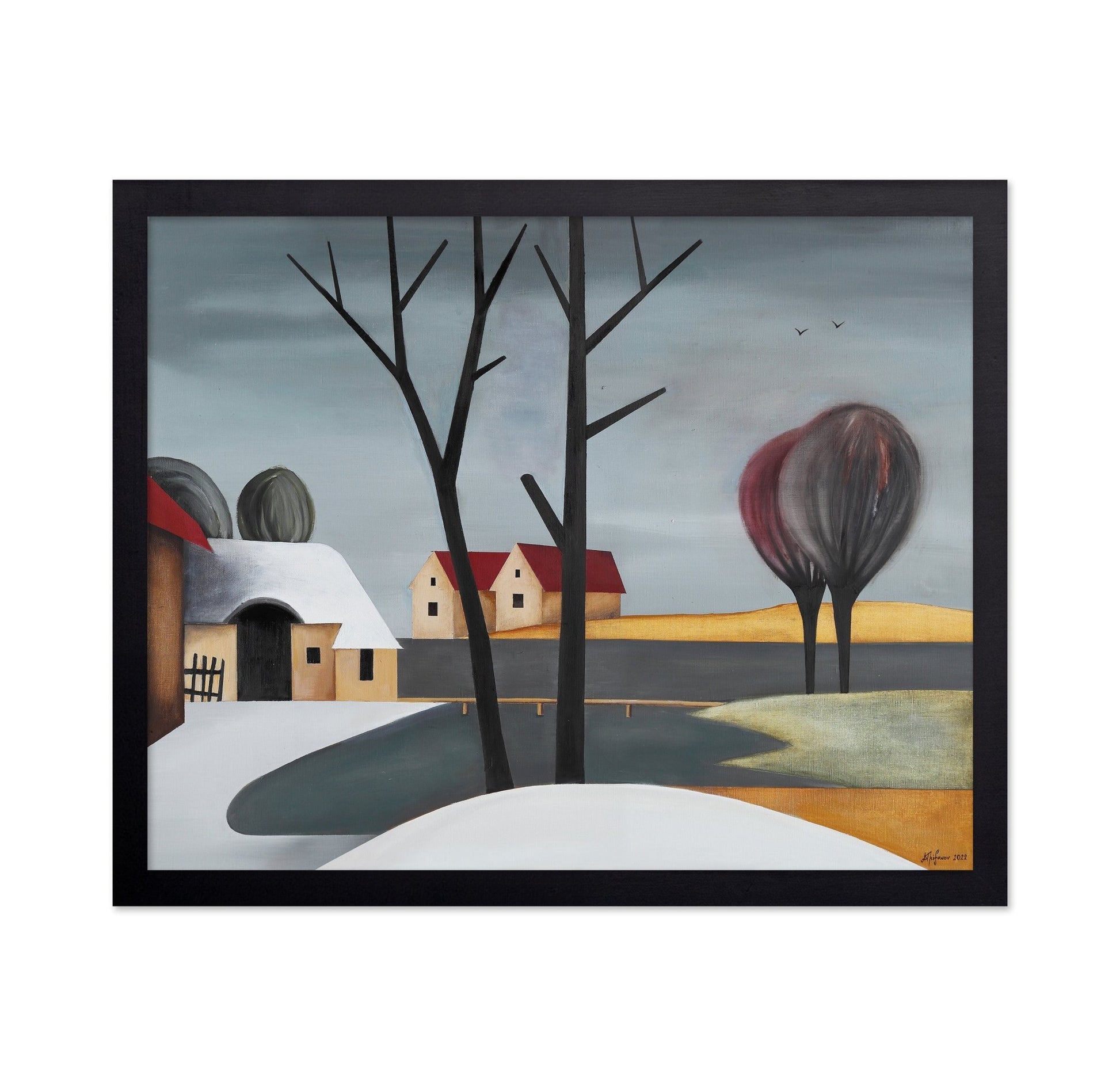 Winter Village Calm