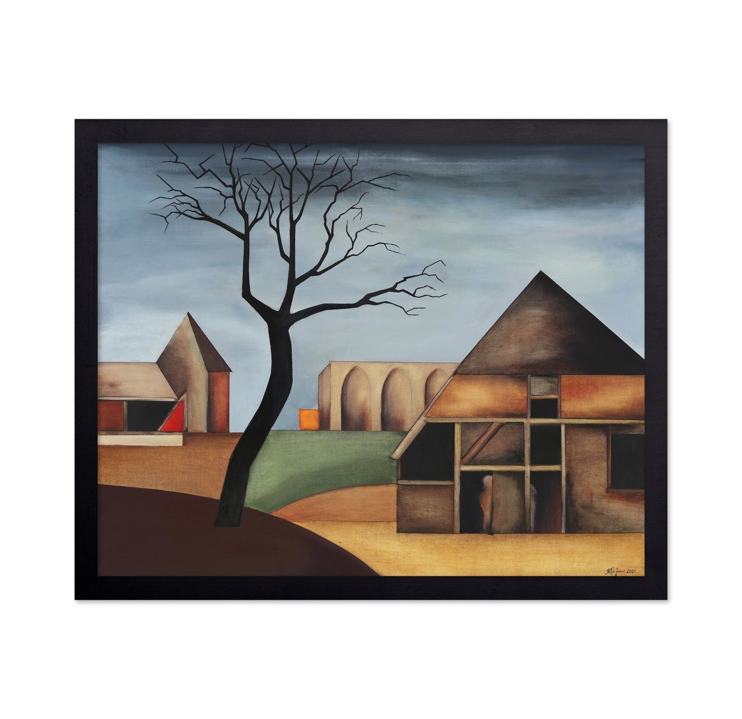 Lonely House Landscape