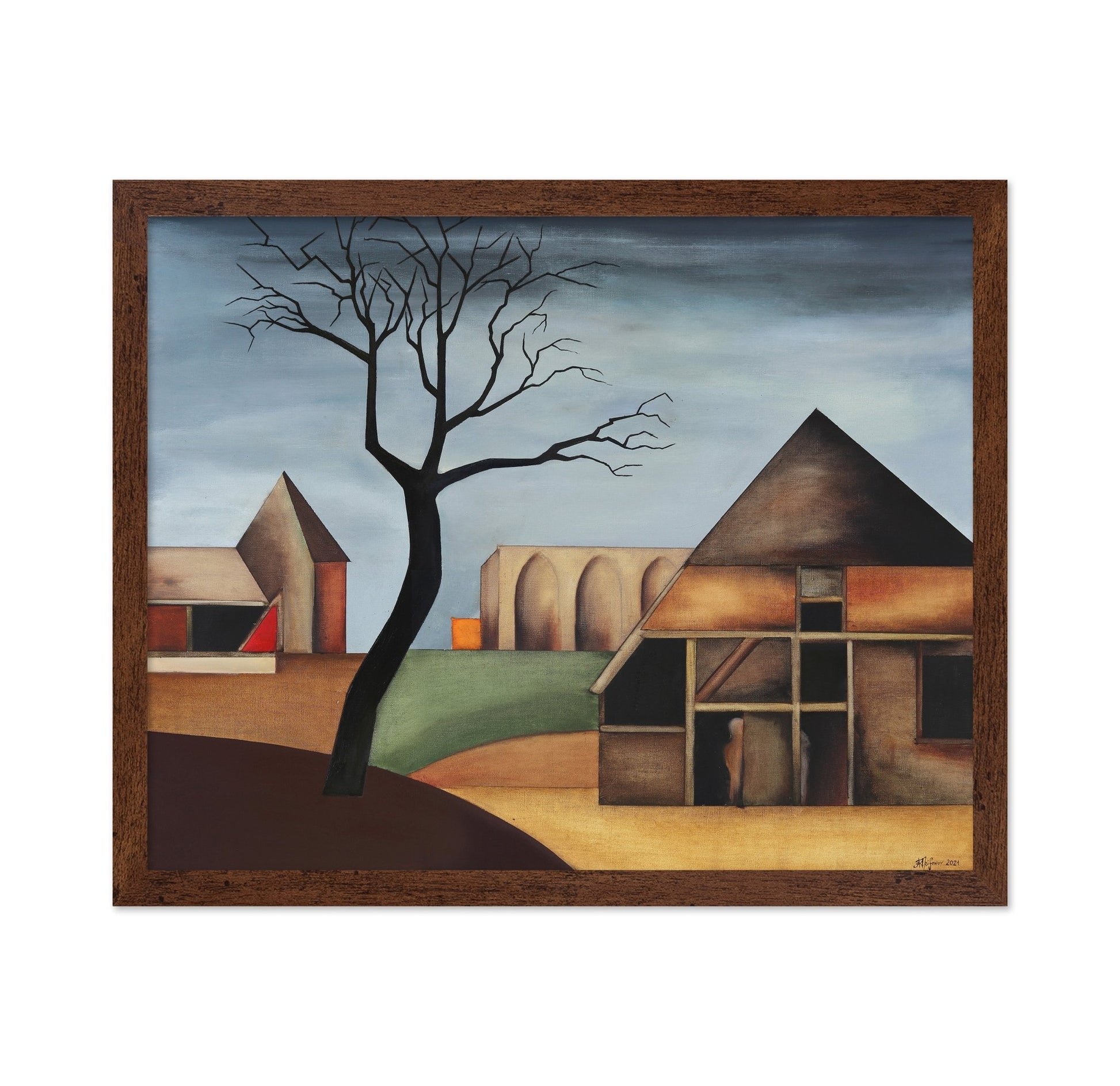 Lonely House Landscape