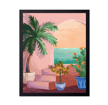 Coastal Patio View