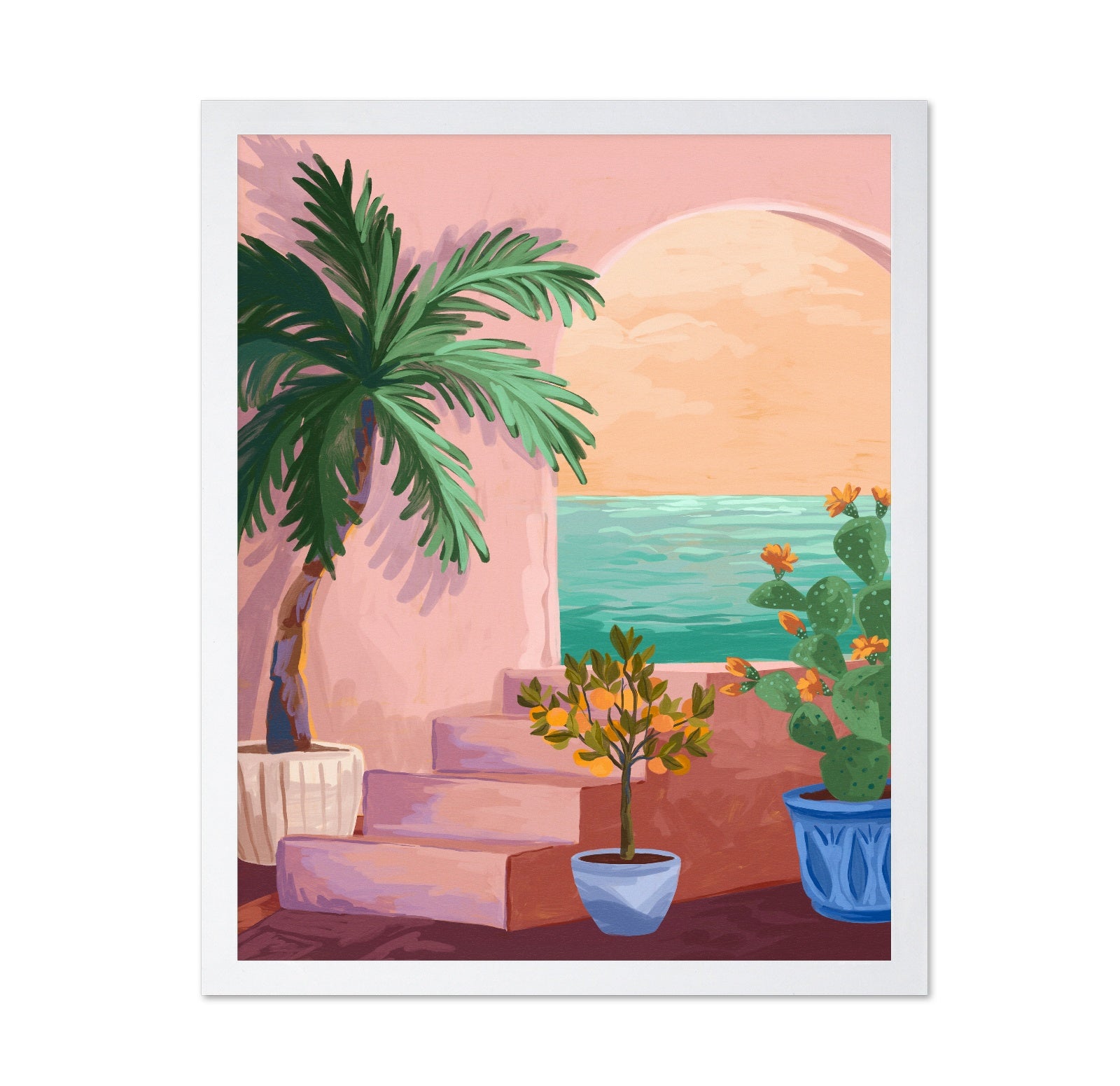 Coastal Patio View