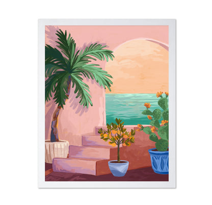Coastal Patio View
