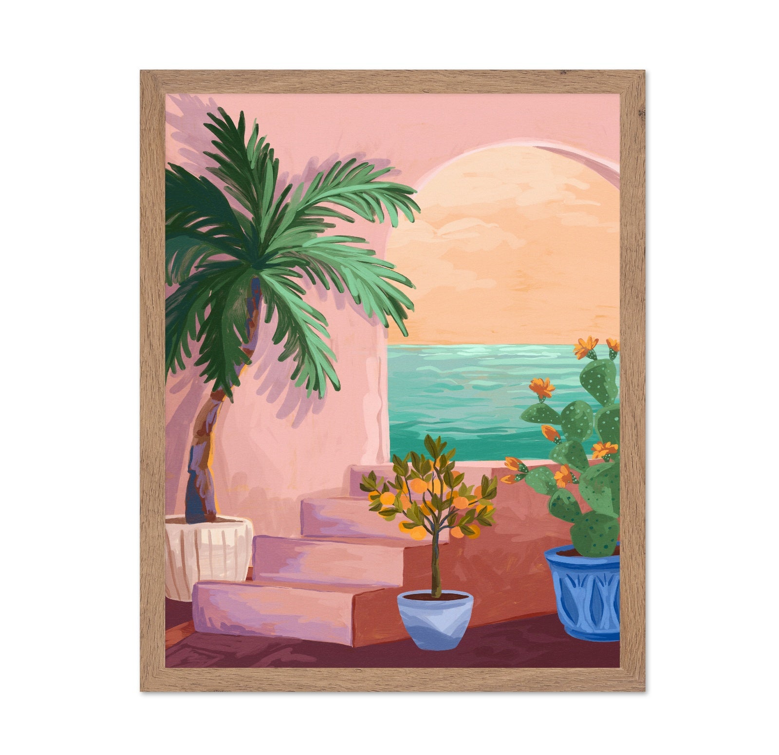 Coastal Patio View