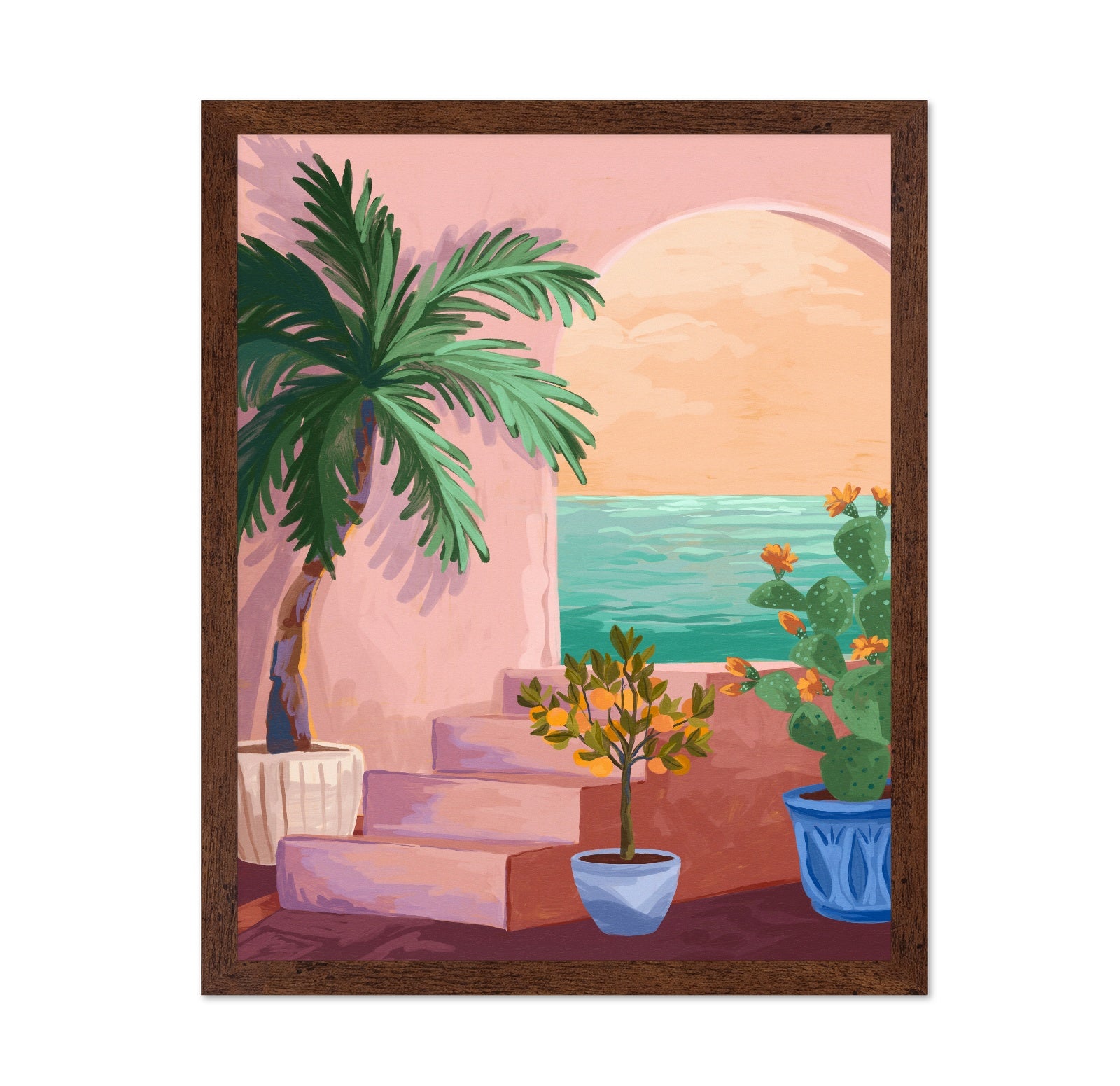 Coastal Patio View