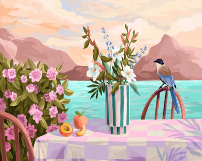Lakeside Floral Picnic