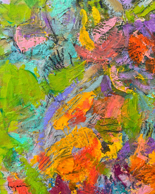 Neon Texture Layers
