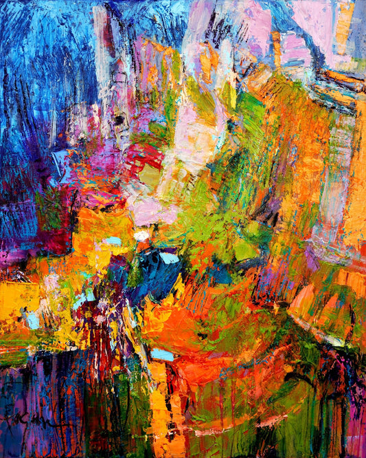 Color Burst Composition