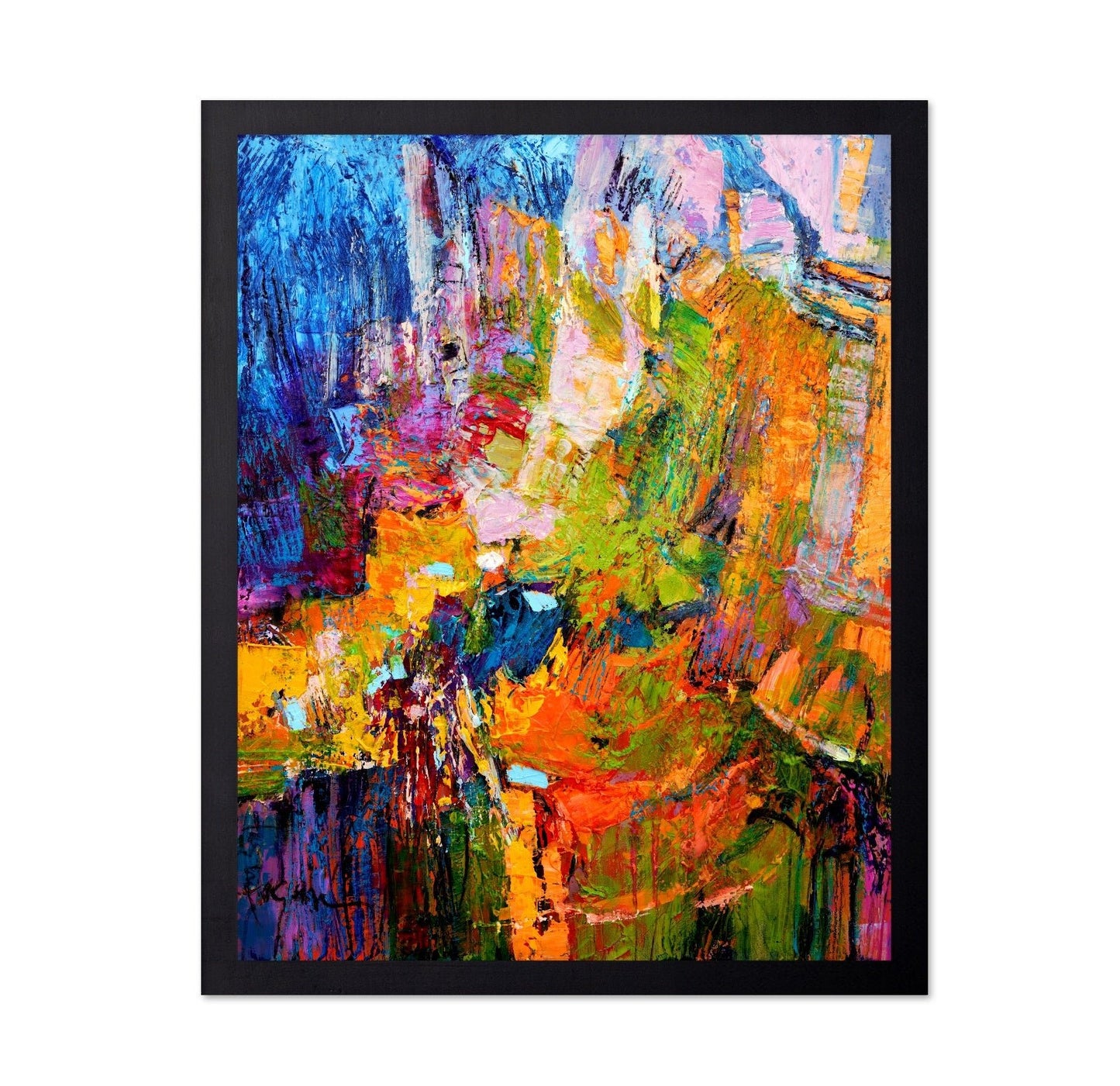 Color Burst Composition