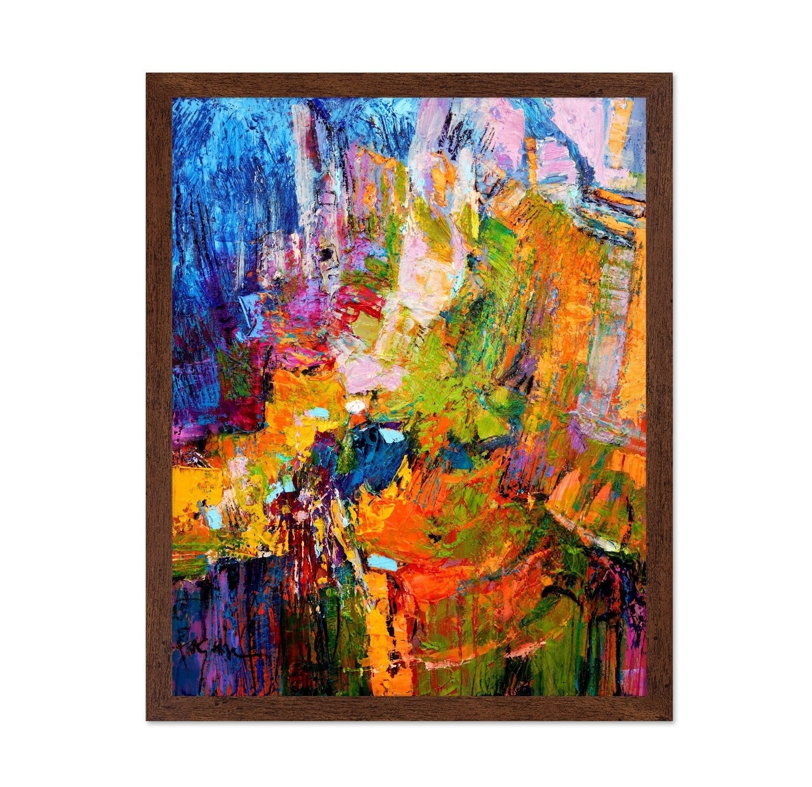 Color Burst Composition
