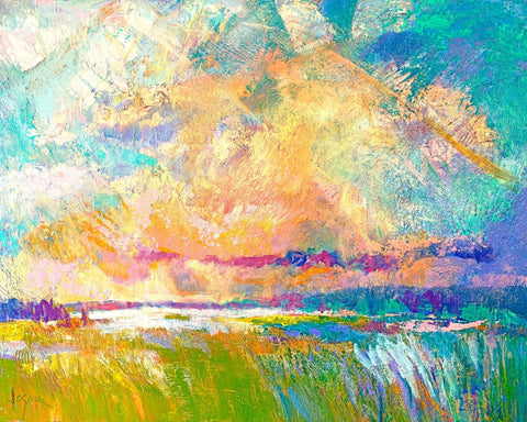 Golden Sky Marsh No1