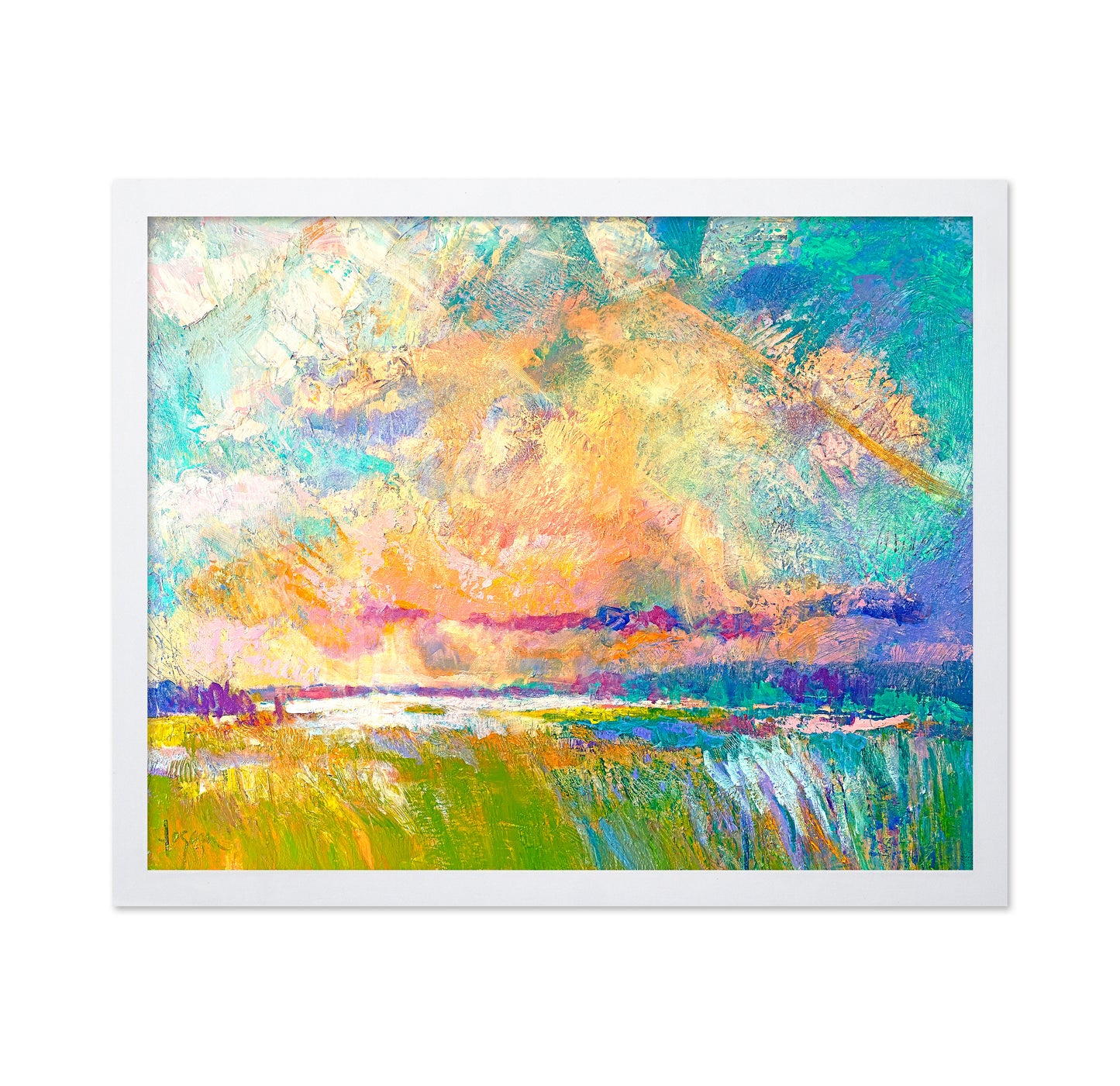Golden Sky Marsh No1