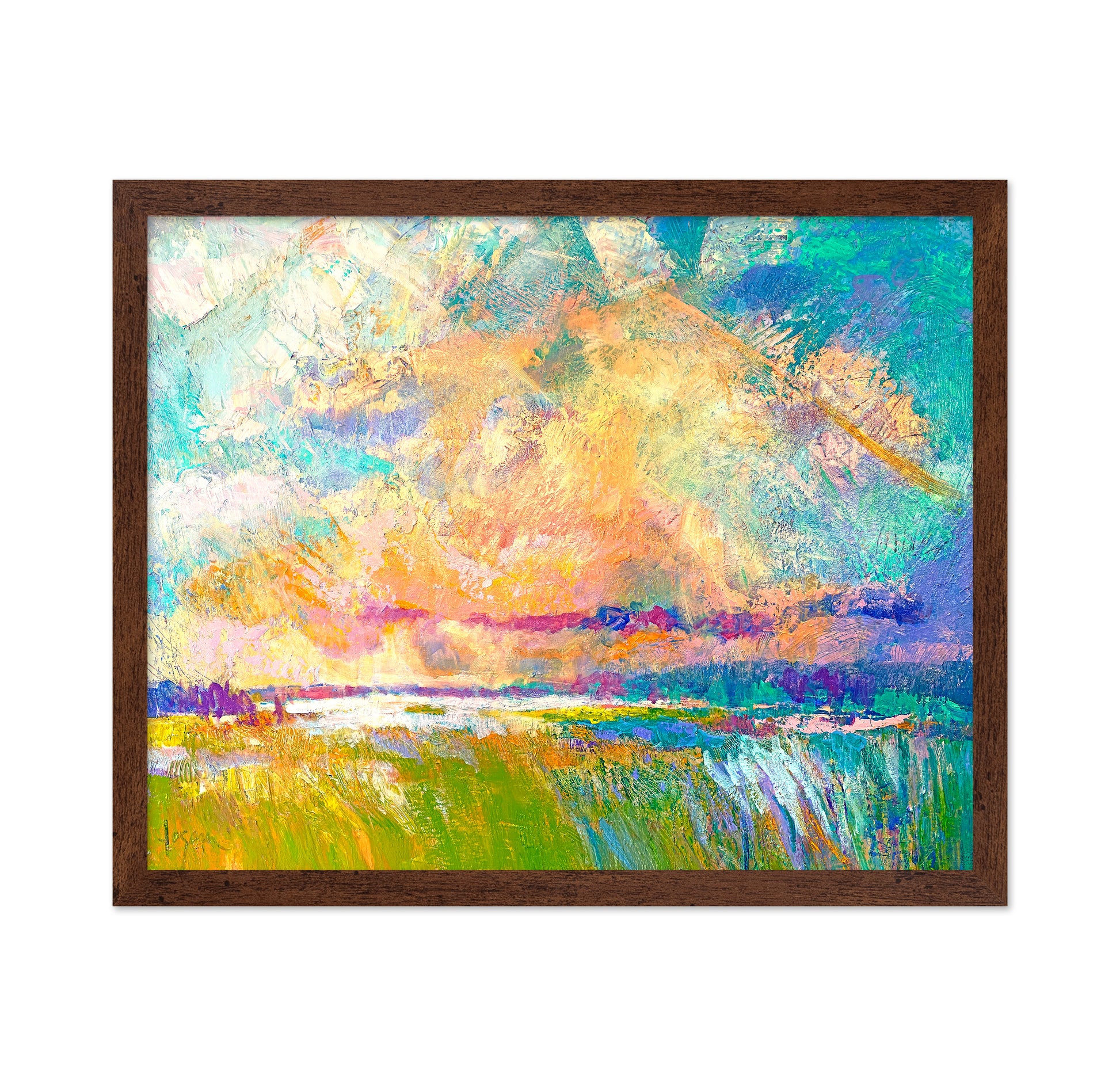 Golden Sky Marsh No1