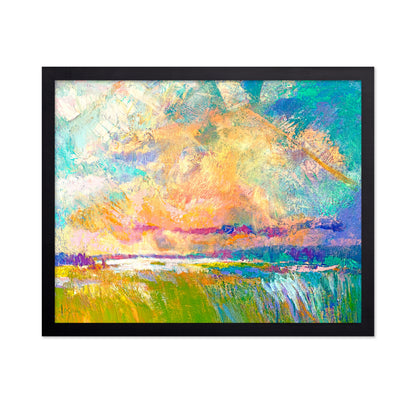Golden Sky Marsh No1